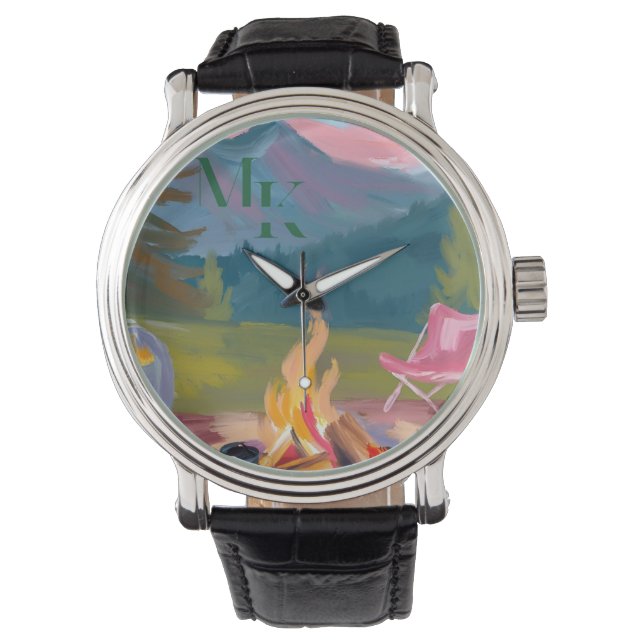 Reloj De Pulsera Por el incendio (Anverso)