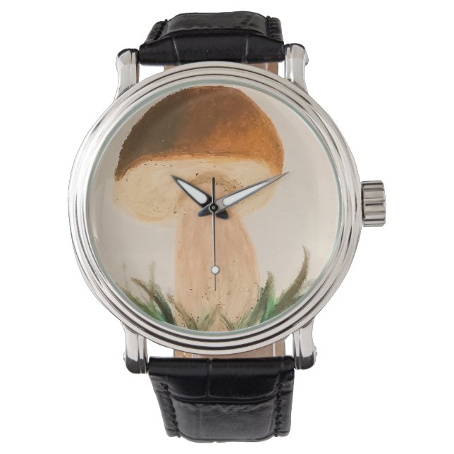 Reloj De Pulsera Porcini Mushroom (Anverso)