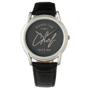 Reloj De Pulsera Porque Soy El Chef