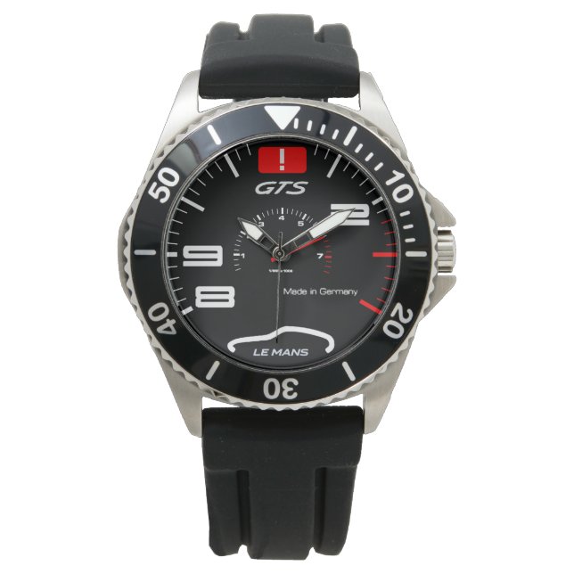 Reloj De Pulsera Porsche 928 GTS Le Mans - Negro de rendimiento (Anverso)