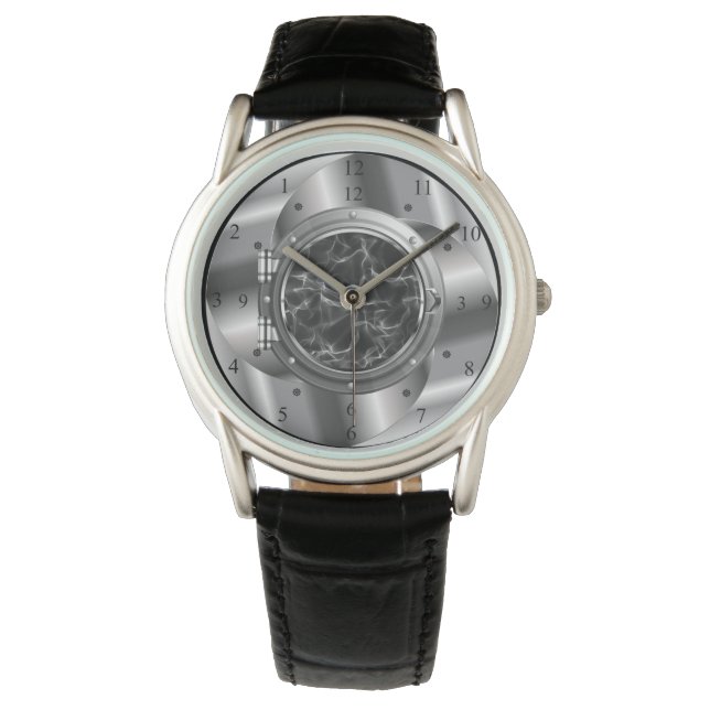 Reloj De Pulsera Portal de la máquina del tiempo: XZZ 01~Tiempo/Esp (Anverso)