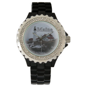 Reloj De Pulsera Portland Head Lighthouse Maine