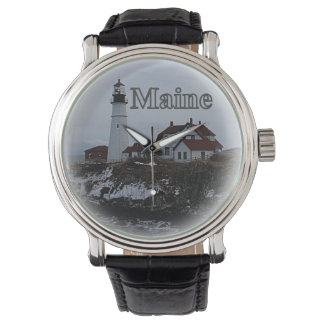 Reloj De Pulsera Portland Head Lighthouse Maine