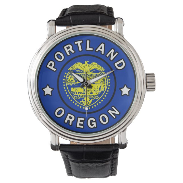 Reloj De Pulsera Portland Oregon (Anverso)