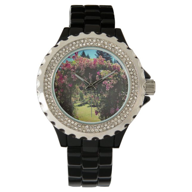 Reloj De Pulsera Portland Rosa Garden, OR (Anverso)