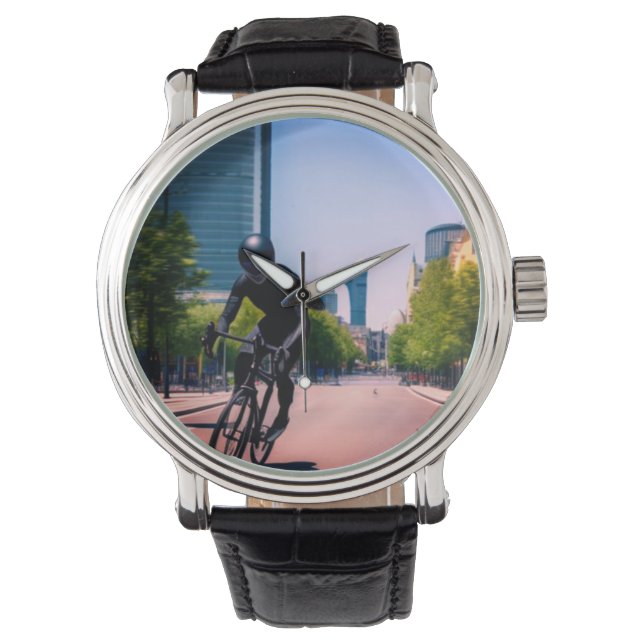 Reloj De Pulsera Poster de arte digital Alien nature earth (Anverso)