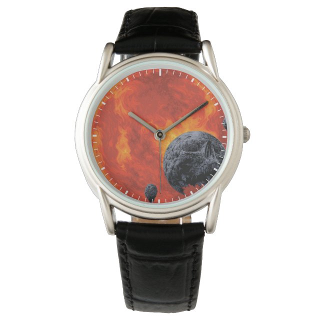 Reloj De Pulsera Poster Galáctico de Cementerio, Macs 2129-1. (Anverso)