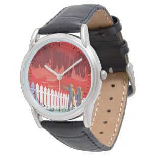 Reloj De Pulsera Poster Retro Espacial De Kepler-186f.