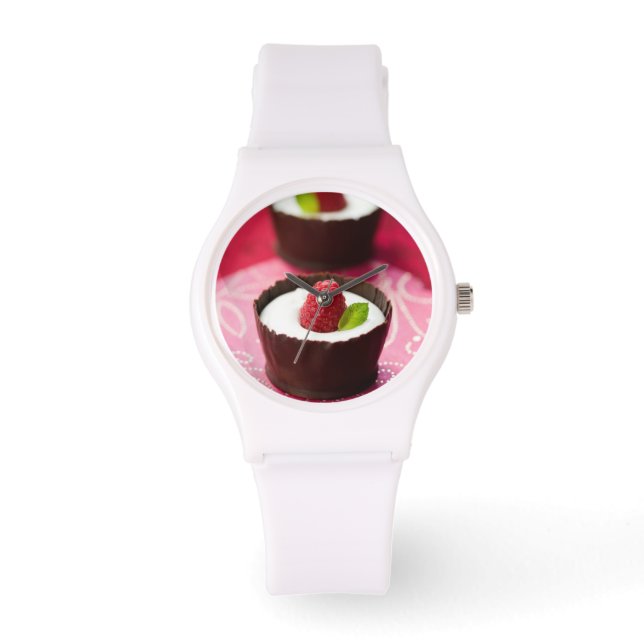 Reloj De Pulsera Postre mousse de chocolate blanco (Anverso)