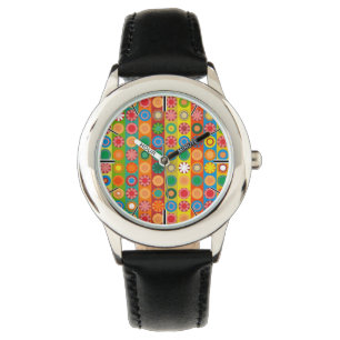 Reloj De Pulsera Potencia de las flores en las filas