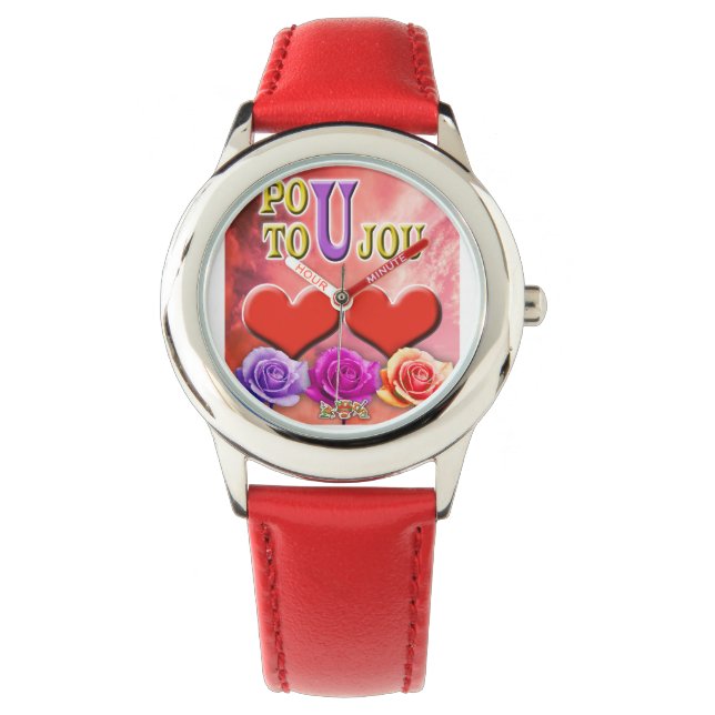 Reloj De Pulsera Pou Toujou (Anverso)