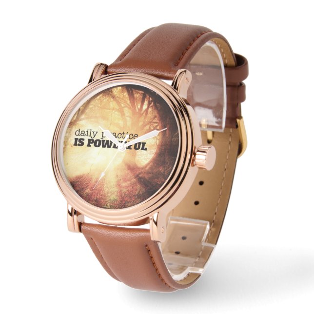 Reloj De Pulsera Práctica Diaria (Ángulo)