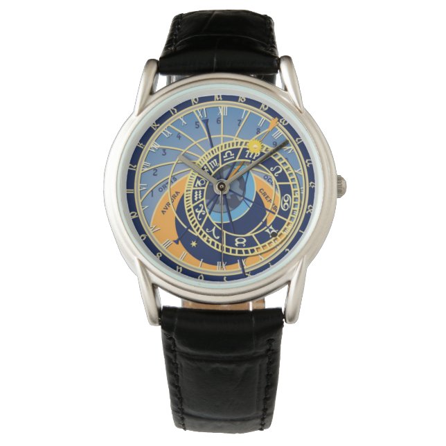 Reloj De Pulsera Praga Clock (Anverso)