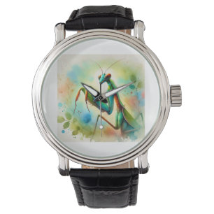 Reloj De Pulsera Praying Mantis 031024AREF144 - Watercolor