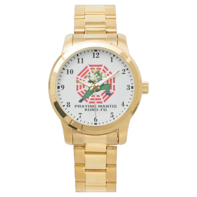 Reloj De Pulsera Praying Mantis Kung-Fu (Anverso)