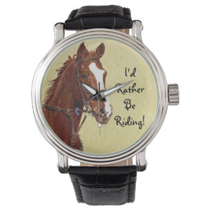 Reloj De Pulsera ¡Preferiría Estar En Pie! Caballo