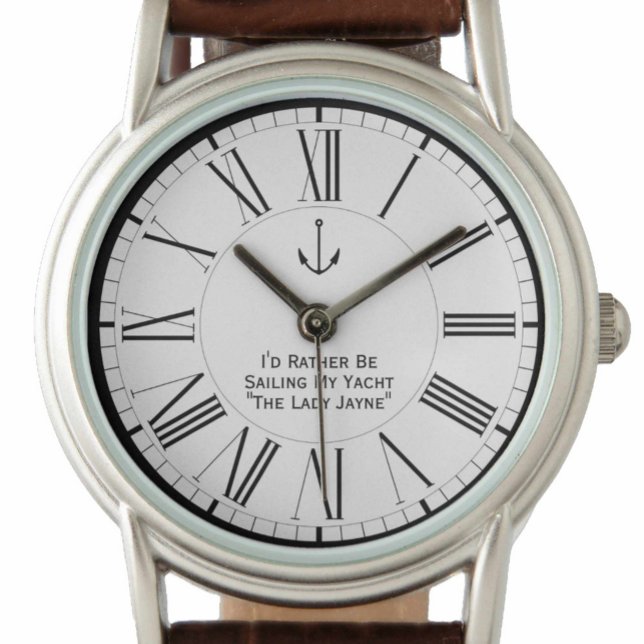 Reloj De Pulsera Prefiero navegar por mi yate (Subido por el creador)