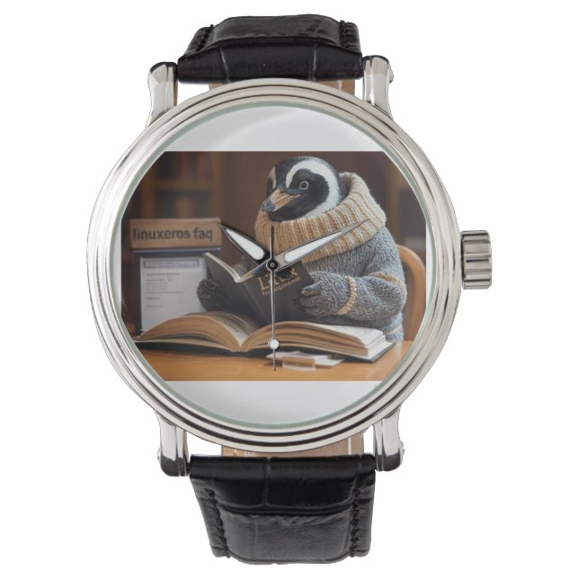 Reloj De Pulsera Preguntas frecuentes de Linuxeros (Anverso)