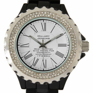 Reloj De Pulsera Premio Cívico por la Participación Comunitaria Fem