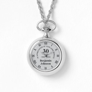 Reloj De Pulsera Premio de Apreciación de Servicio Largo Personaliz