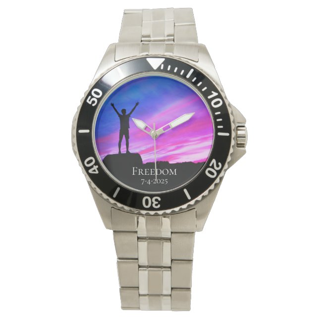 Reloj De Pulsera *~* Premio de retiro de graduación para hombres Li (Anverso)