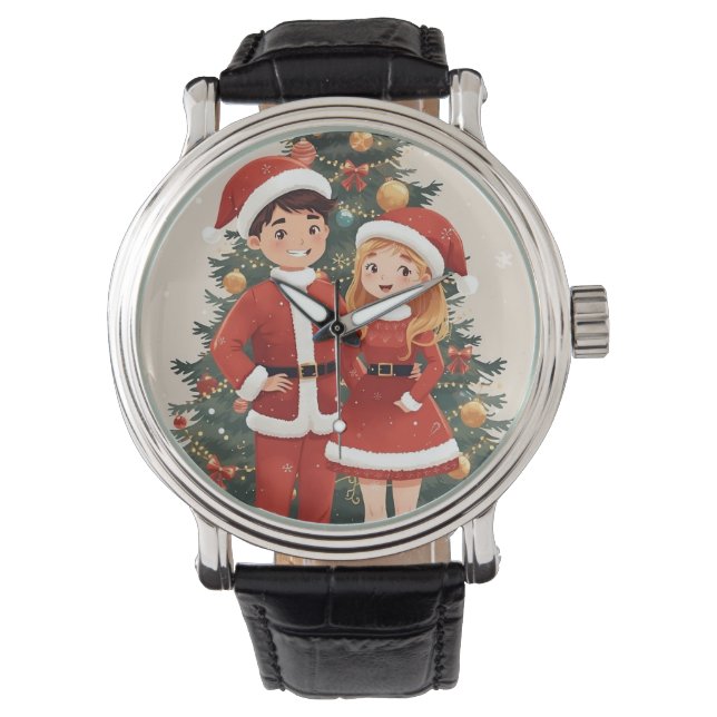 Reloj De Pulsera Premium christmas proposal romantic anniversary (Anverso)