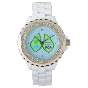 Reloj De Pulsera Preparado para hacer que el niño pequeño coma azul