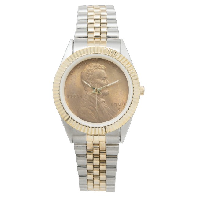 Reloj De Pulsera Presidente de los Estados Unidos Abraham Lincoln P (Anverso)