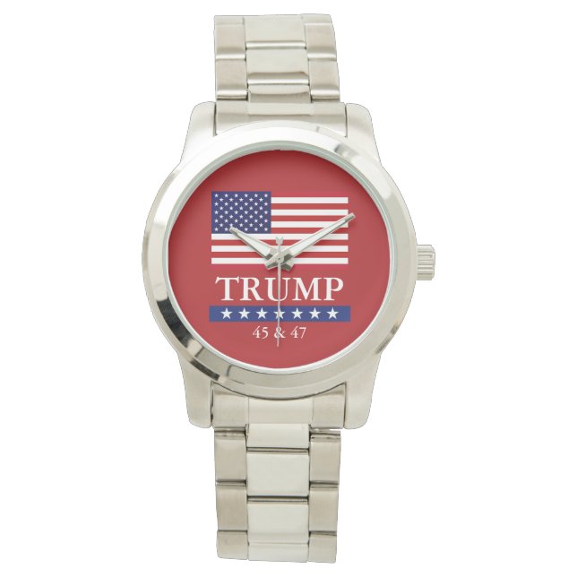RELOJ DE PULSERA PRESIDENTE DONALD TRUMP UNISEX WATCH (Anverso)