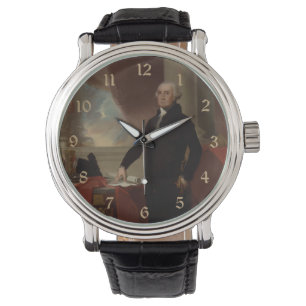 Reloj De Pulsera Presidente estadounidense George Washington Lansdo