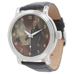 Reloj De Pulsera Presidente estadounidense George Washington Lansdo