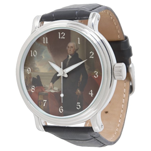 Reloj De Pulsera Presidente estadounidense George Washington Lansdo (Angular)