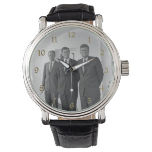 Reloj De Pulsera Presidente John Kennedy y Brothers American Camelo