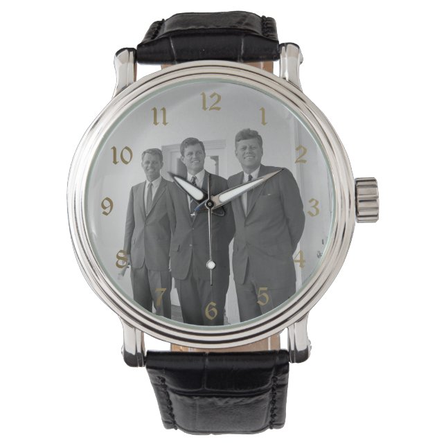 Reloj De Pulsera Presidente John Kennedy y Brothers American Camelo (Anverso)
