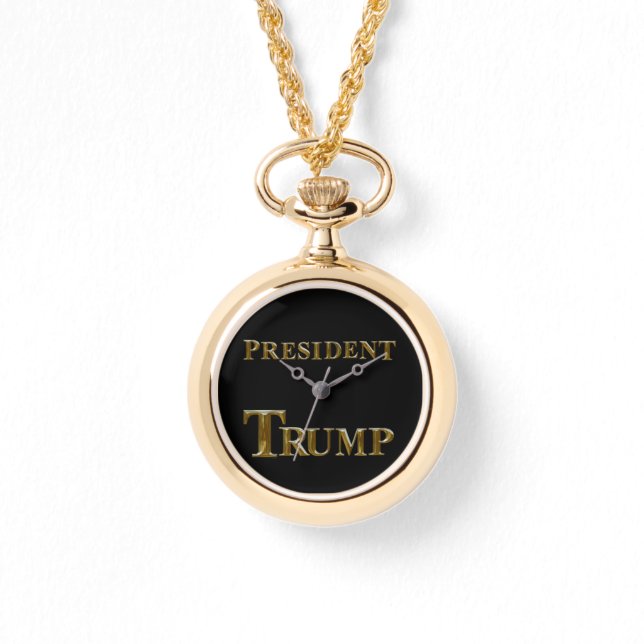 RELOJ DE PULSERA PRESIDENTE TRUMP  (Anverso)