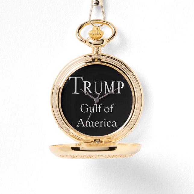 RELOJ DE PULSERA PRESIDENTE TRUMP (Anverso)