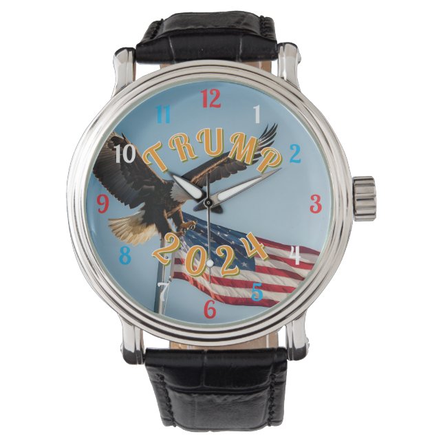 RELOJ DE PULSERA PRESIDENTE TRUMP 2024 (Anverso)