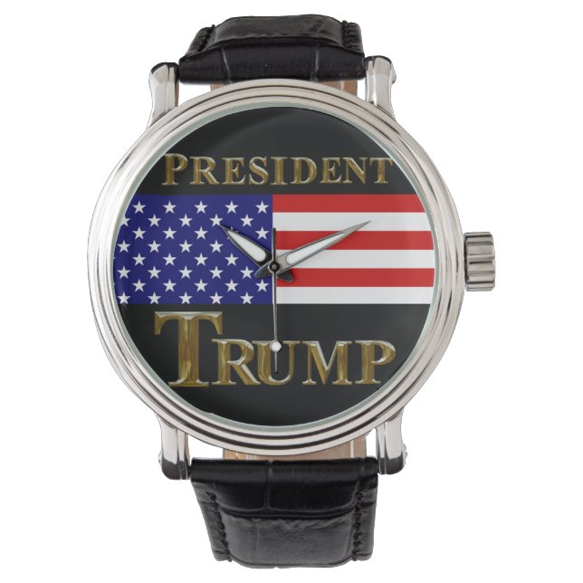 RELOJ DE PULSERA PRESIDENTE TRUMP WATCH (Anverso)