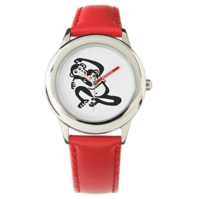 Reloj De Pulsera Primado - BONOBO - Chimpancé - África - Naturaleza (Anverso)