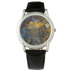 Reloj De Pulsera Primer plano abstracto de Pietersita