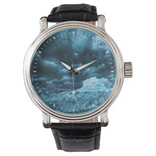 Reloj De Pulsera Primer plano de hielo azul, Islandia