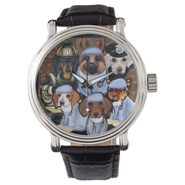 Reloj De Pulsera Primeros Intervinientes (Anverso)