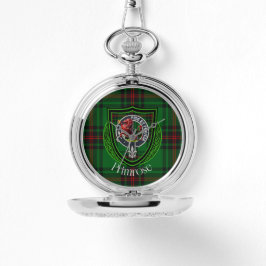 Reloj De Pulsera Primrose Scottish Clan Tartan & Crest