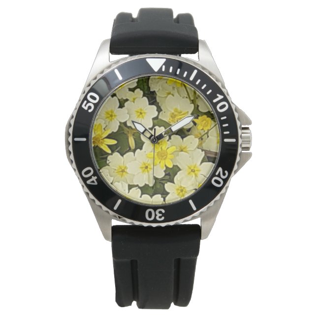Reloj De Pulsera Primrosis de primavera (Anverso)
