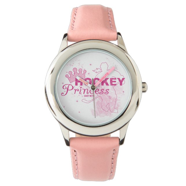 Reloj De Pulsera Princesa de hockey (Anverso)