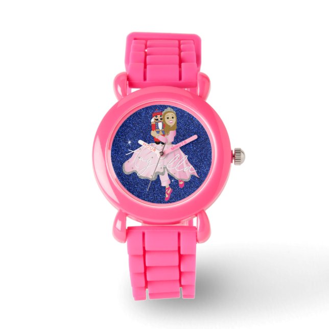 Reloj De Pulsera Princess Brown Haired Ballerina (Anverso)