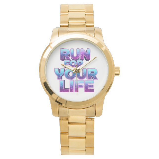 Reloj De Pulsera Pro Running Motivation (Anverso)