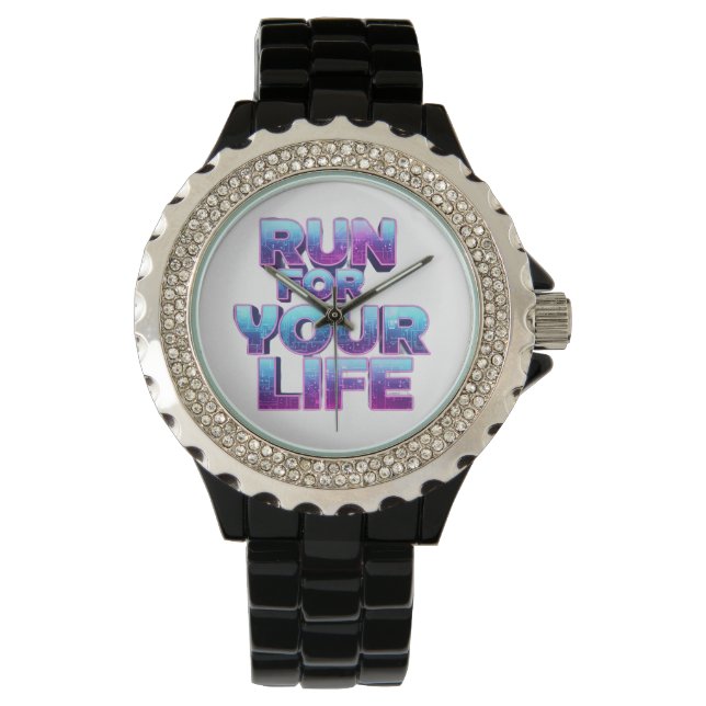 Reloj De Pulsera Pro Running Motivation (Anverso)