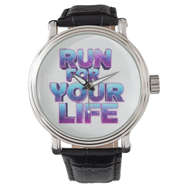 Reloj De Pulsera Pro Running Motivation (Anverso)