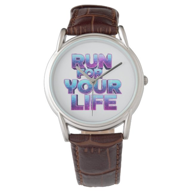 Reloj De Pulsera Pro Running Motivation (Anverso)